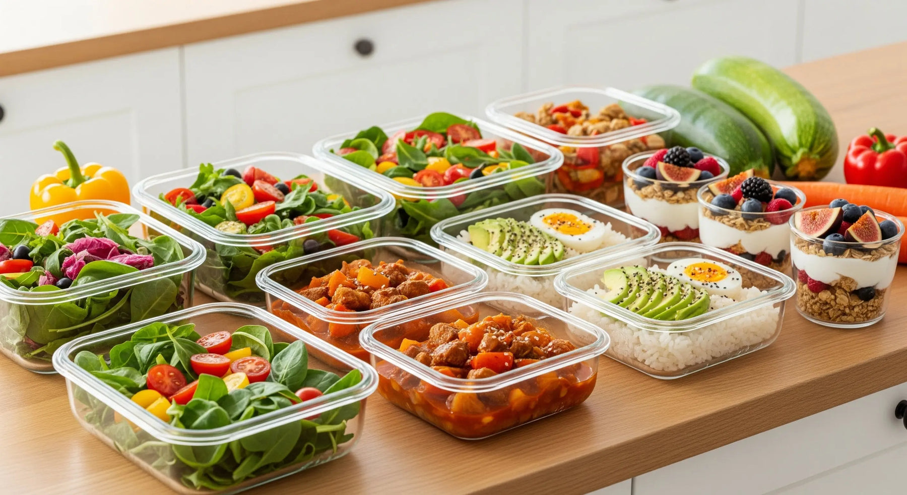 10 Adet Mevsimlik Meal Prep Tarifi ve En İyi Saklama Yöntemleri