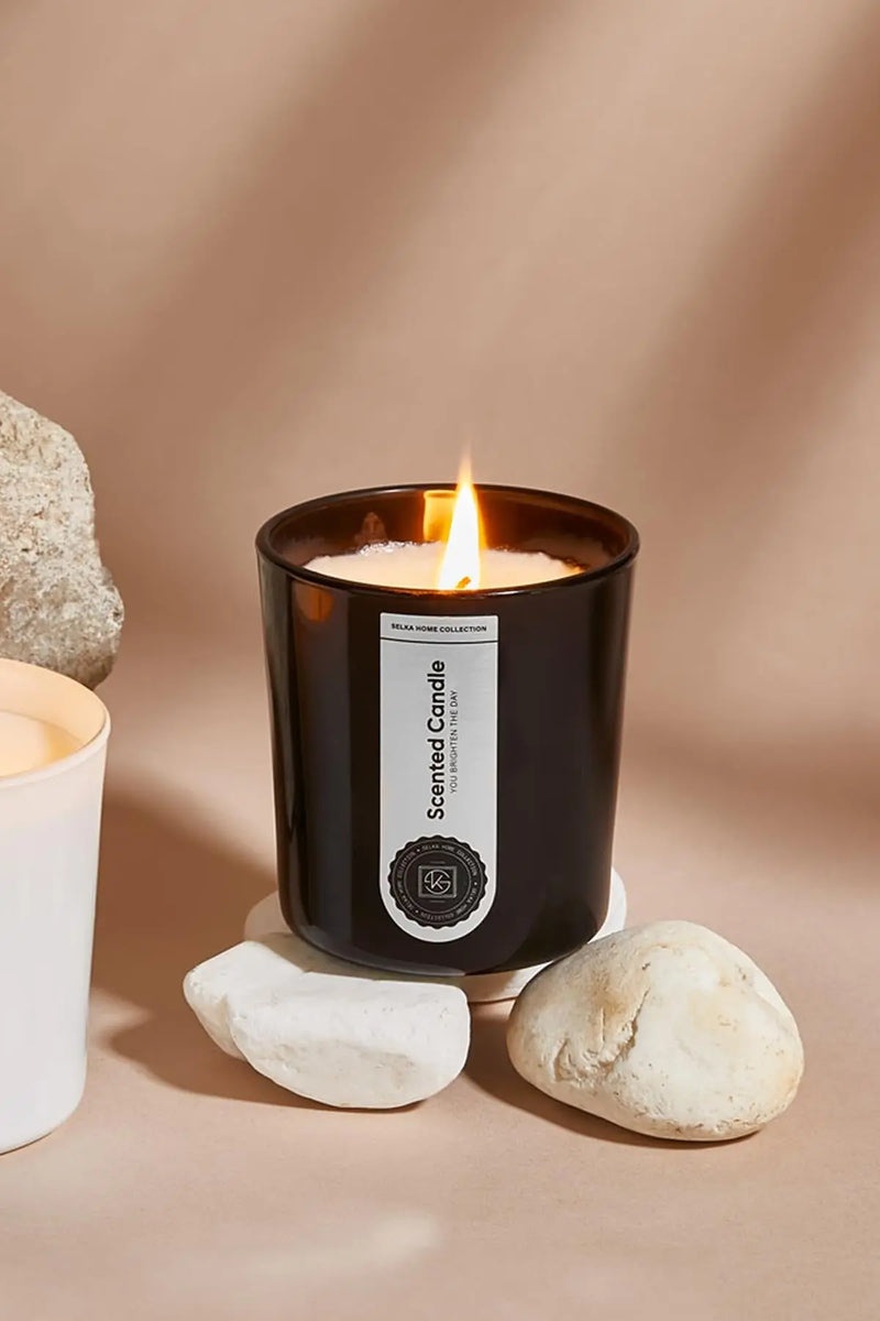 Selka Home - Bliss 2'li Cam Tasarım Kokulu Candle Mum - Selka Home | Şık tasarımlar akıllı çözümler