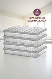 4 Adet 2,25 Lt. Nora Organizer Buzdolabı Buzluk Düzenleyici Saklama Kabı - Selka Home | Şık tasarımlar akıllı çözümler