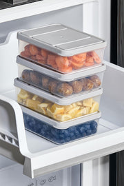 8 Adet 0.5 Lt. Nora Organizer Buzdolabı Buzluk Düzenleyici Saklama Kabı - Selka Home | Şık tasarımlar akıllı çözümler