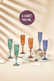 Isabel 6'lı Kadeh Seti 150 ML - Selka Home | Şık tasarımlar akıllı çözümler