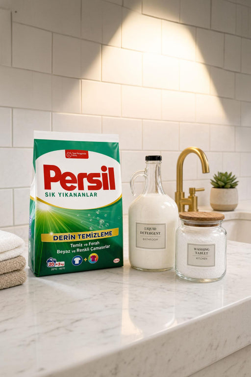 Persil Matik 3 Kg + Galon ve Kavanoz - Selka Home | Şık tasarımlar akıllı çözümler