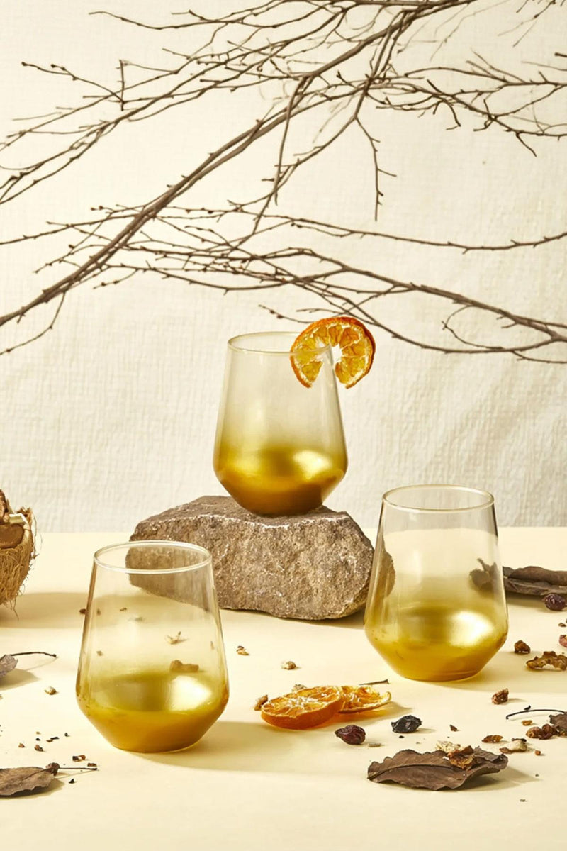 Safir 3'lü Meşrubat Bardağı 425 ML - Selka Home | Şık tasarımlar akıllı çözümler