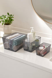 Salve 3'lü (Büyük, Orta, Küçük) Buzdolabı-Banyo Organizer Düzenleyici - Selka Home | Şık tasarımlar akıllı çözümler
