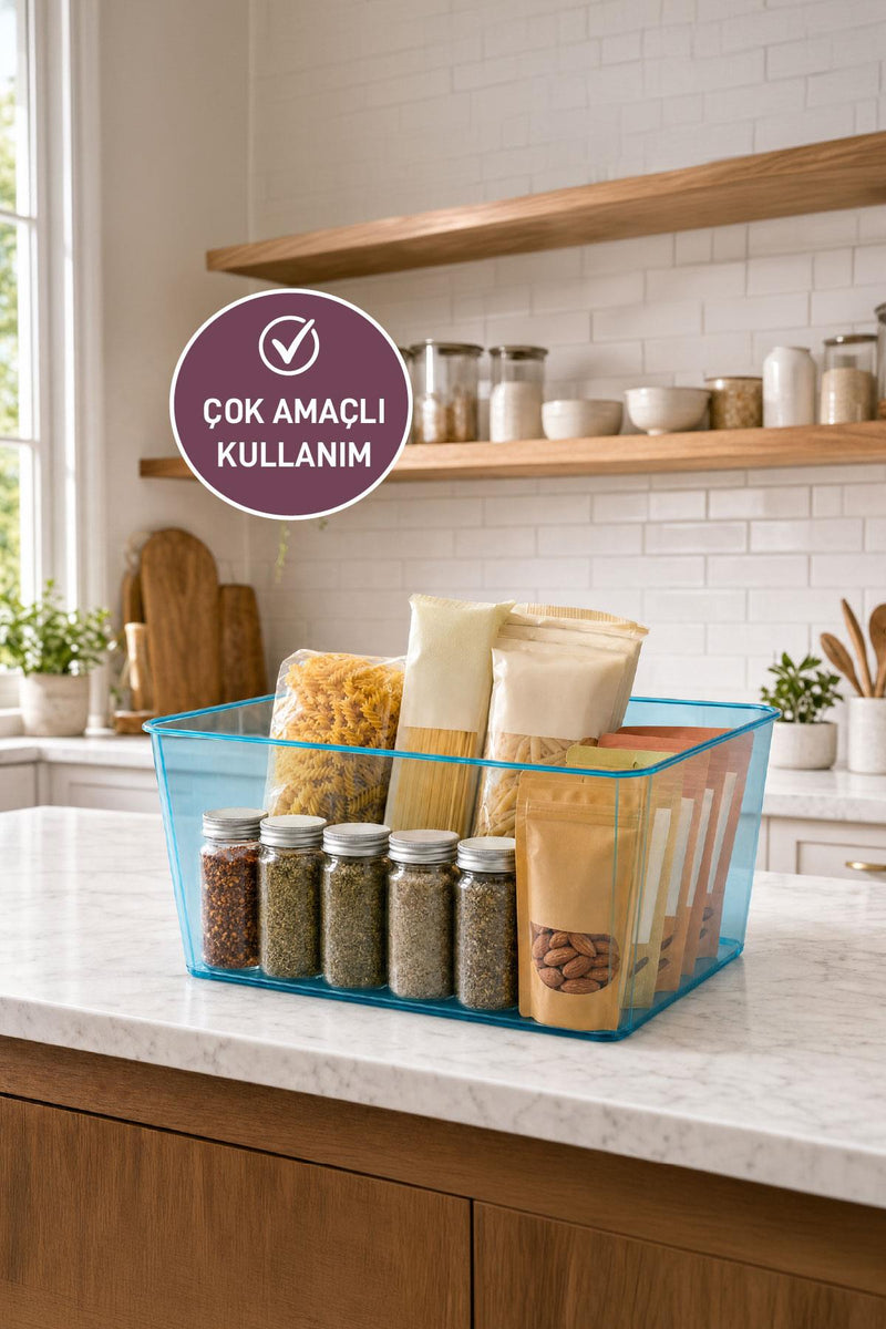 Salve Büyük Boy Buzdolabı-Banyo Organizer Düzenleyici - Selka Home | Şık tasarımlar akıllı çözümler