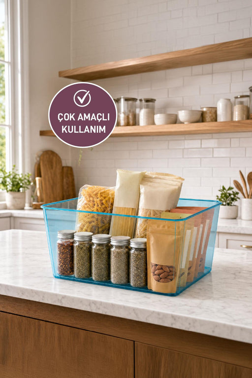 Salve Büyük Boy Buzdolabı-Banyo Organizer Düzenleyici - Selka Home | Şık tasarımlar akıllı çözümler