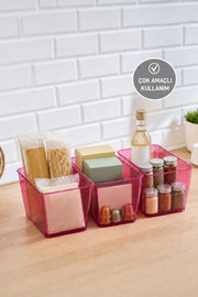 Salve Küçük Boy Buzdolabı-Banyo Organizer Düzenleyici - Selka Home | Şık tasarımlar akıllı çözümler