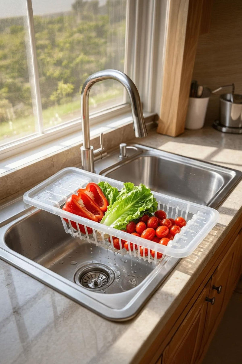 Selka Ayarlanabilir Lavabo Organizeri - Selka Home | Şık tasarımlar akıllı çözümler