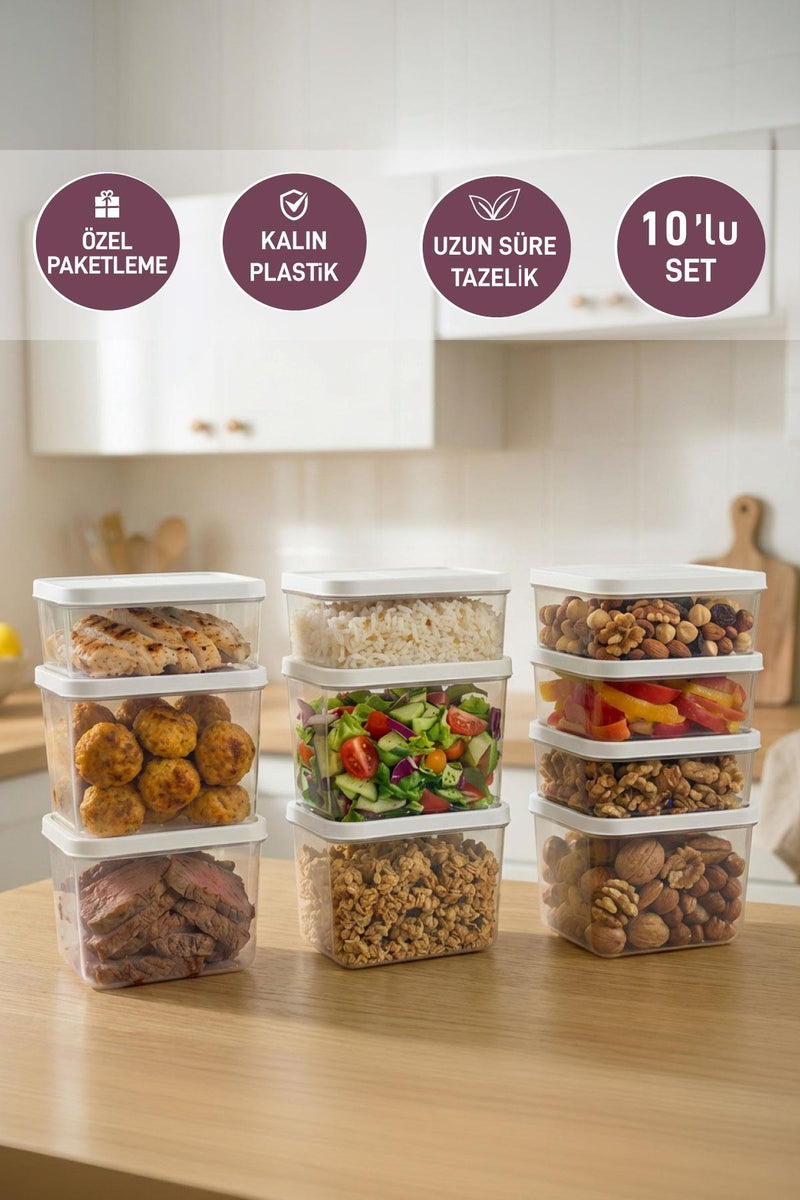 Selka Home 10'lu Yemek Taşıma Seti - Selka Home | Şık tasarımlar akıllı çözümler