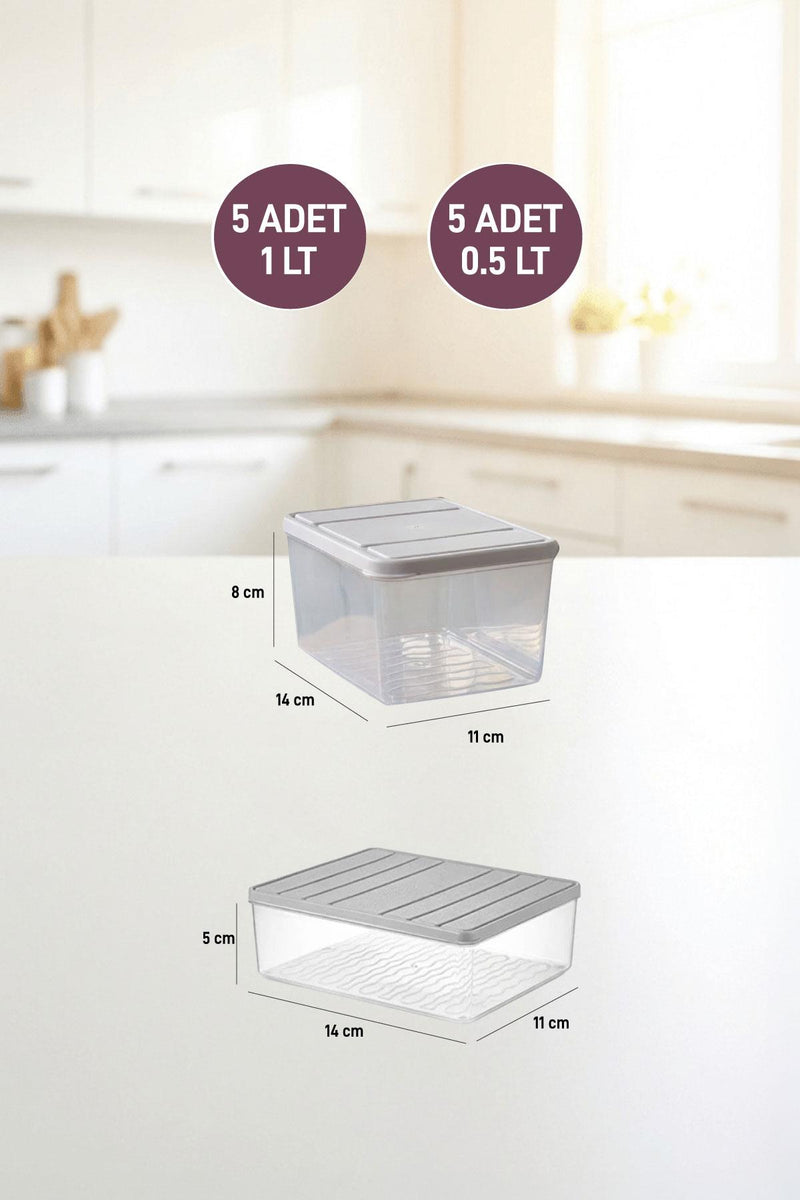 Selka Home 10'lu Yemek Taşıma Seti - Selka Home | Şık tasarımlar akıllı çözümler