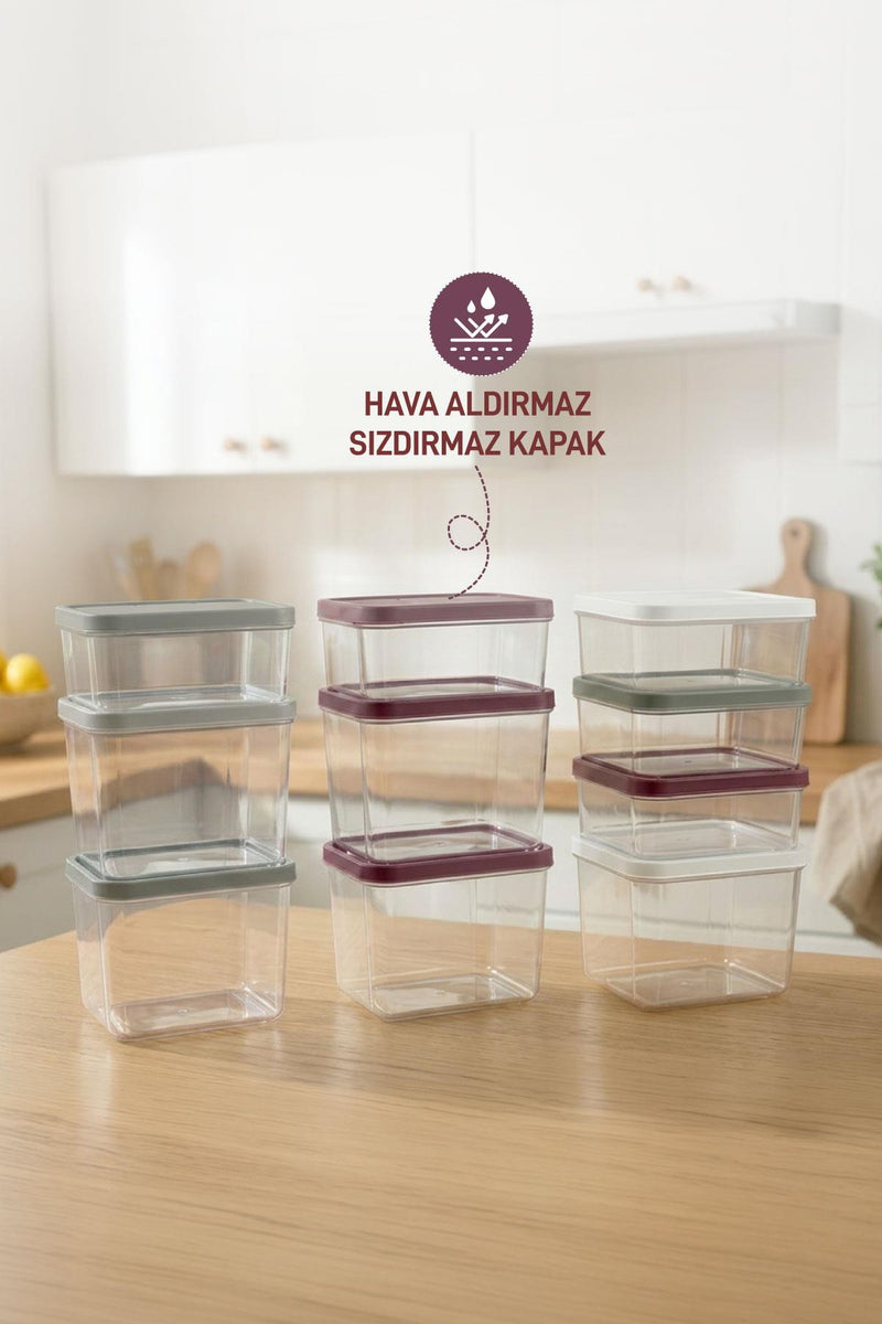 Selka Home 10'lu Yemek Taşıma Seti - Selka Home | Şık tasarımlar akıllı çözümler