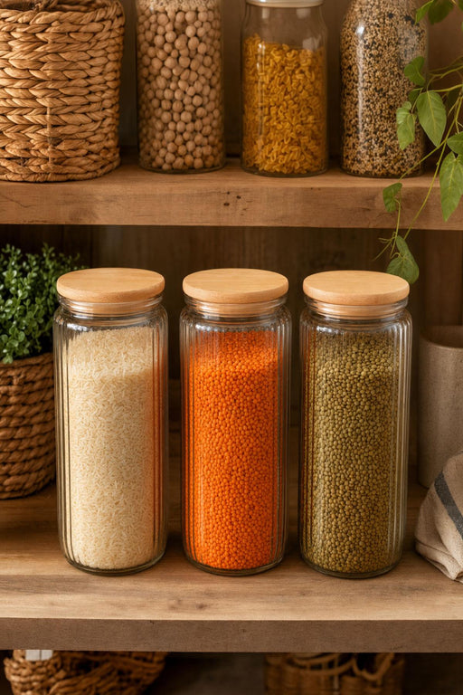 Selka Home - 1500 ML Rigel 3'lü Kavanoz - Selka Home | Şık tasarımlar akıllı çözümler