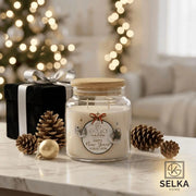 Selka Home 2'li New Year’s Büyük Boy Special Kokulu Mum – Yılbaşı Özel Koleksiyonu - Selka Home | Şık tasarımlar akıllı çözümler