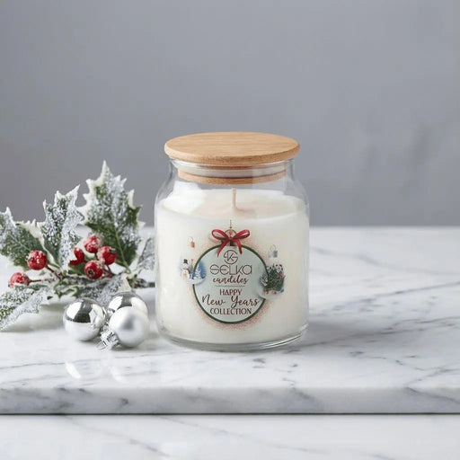 Selka Home 2'li New Year’s Küçük Boy Special Kokulu Mum – Yılbaşı Özel Koleksiyonu - Selka Home | Şık tasarımlar akıllı çözümler