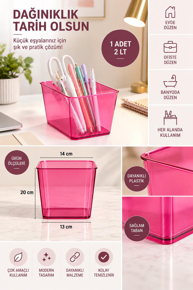 Selka Home 2 Lt. Salve Buzdolabı-Banyo Organizer Düzenleyici