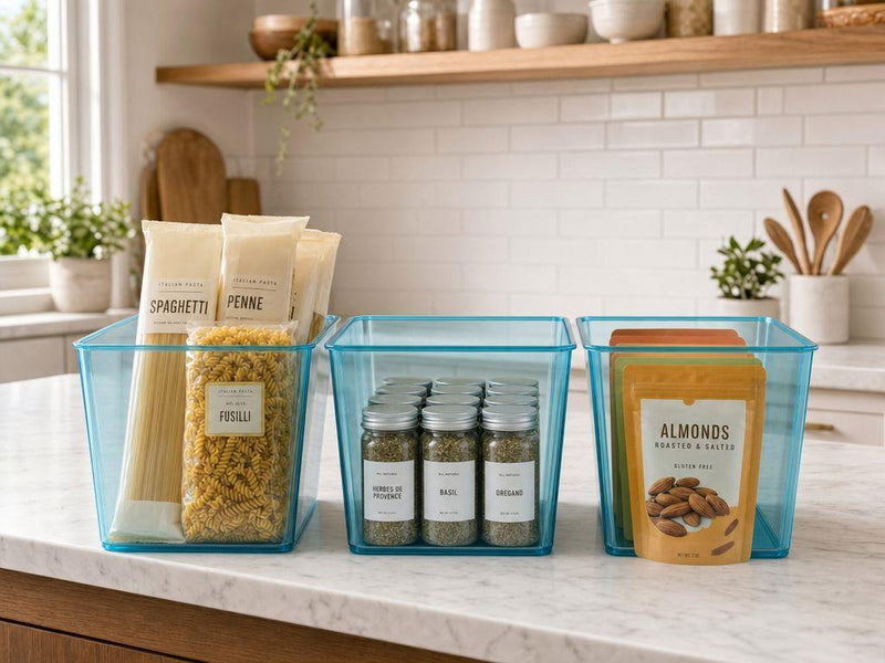 Selka Home 3 Adet 7 Lt. Salve Buzdolabı-Banyo Organizer Düzenleyici - Selka Home | Şık tasarımlar akıllı çözümler