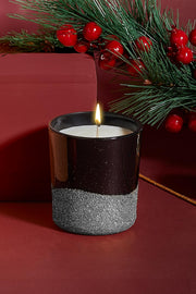 Selka Home 3'lü Christmas Simli Tasarım Cam Bardak Kokulu Candle Mum 110 gr - Selka Home | Şık tasarımlar akıllı çözümler