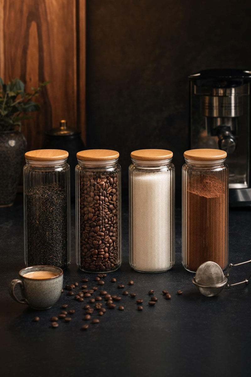 Selka Home - 4 Adet 1500 ML. Kavanoz - Selka Home | Şık tasarımlar akıllı çözümler