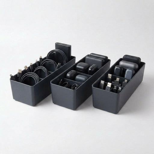 Selka Home Bölmeli 3'lü Organizer - Selka Home | Şık tasarımlar akıllı çözümler