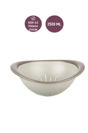 Selka Home Çift Renkli Süzgeç 2500 ml - Selka Home | Şık tasarımlar akıllı çözümler