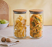 Selka Home Liya 1400 ML. 2'li Kavanoz - Selka Home | Şık tasarımlar akıllı çözümler