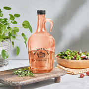 Selka Home - Mary 1500 ML Desenli Cam Galon Yağdanlık - Selka Home | Şık tasarımlar akıllı çözümler