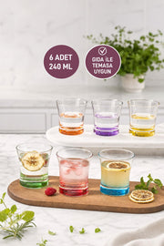 Selka Home Mia 6'lı Meşrubat Bardak Seti - Selka Home | Şık tasarımlar akıllı çözümler