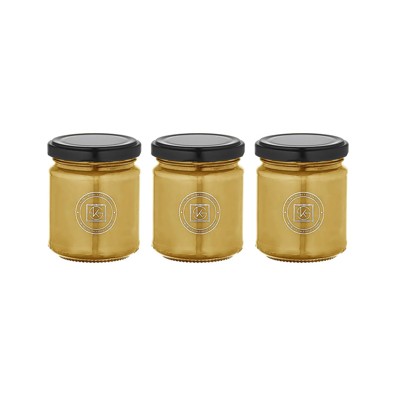 Selka Home - Rainbow 3'lü Renkli Cam Tasarım Kokulu Candle Mum - Selka Home | Şık tasarımlar akıllı çözümler