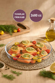 Selka Home Yuvarlak Fırın Kabı - Selka Home | Şık tasarımlar akıllı çözümler