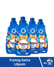 Yumoş Extra Konsantre Çamaşır Yumuşatıcısı Lilyum 1440 ML 60 Yıkama 4 Adet - Selka Home | Şık tasarımlar akıllı çözümler